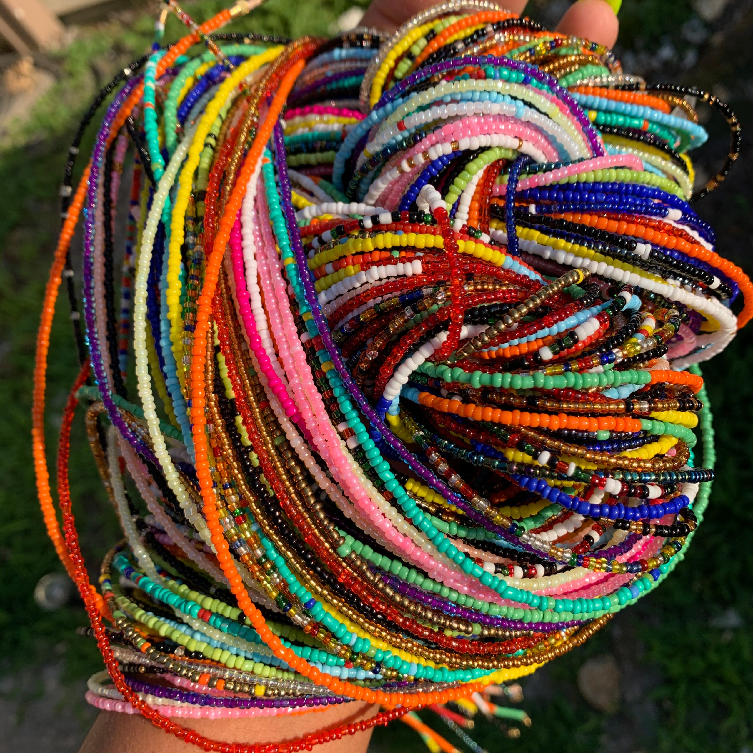 Wire Only Waistbeads