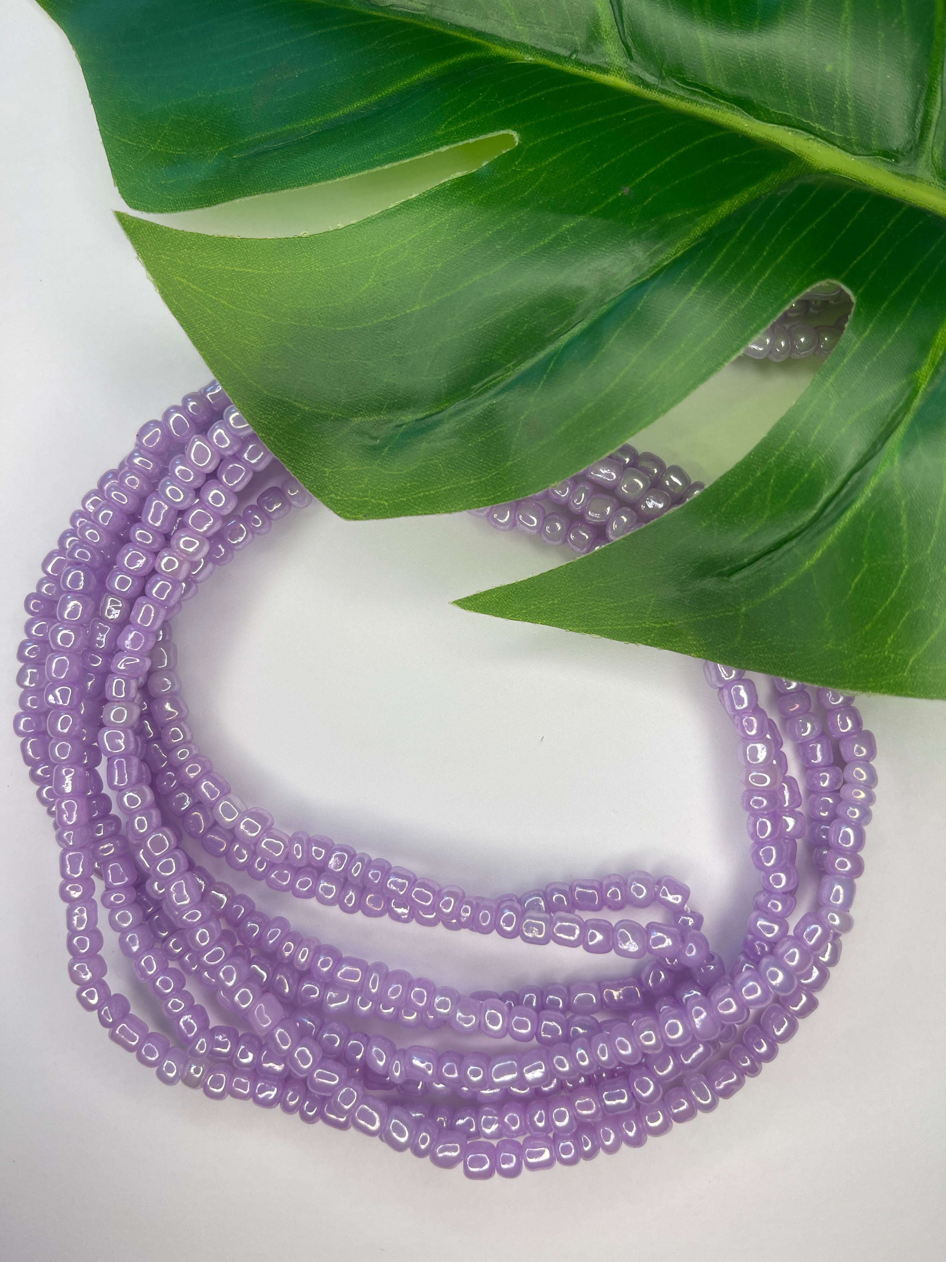 Solid Color Seadbead Waistbeads