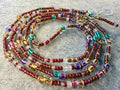 Colorful Multicolor Seadbead Waistbeads